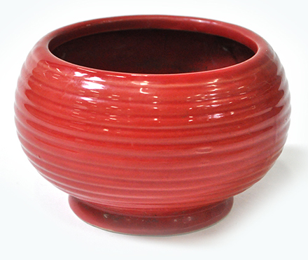 main photo of Planter Ceramic Red Glaze