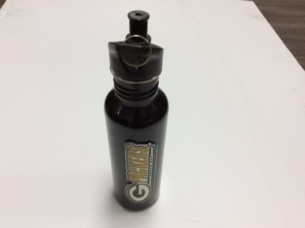 main photo of Water Bottle Black Aluminum