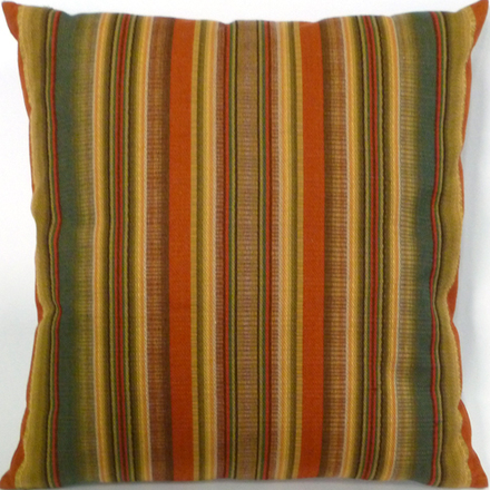 main photo of Pillow, Cotton Woven Rusty Red