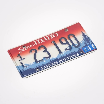 main photo of Idaho Licence Plate (Metal Raised) - 23 190
