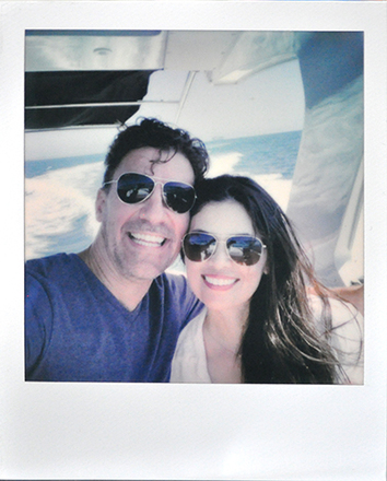 main photo of Cleared Instant Photo, Shaded portrait on sea
