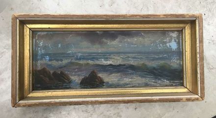 main photo of Small Ocean Oil Painting