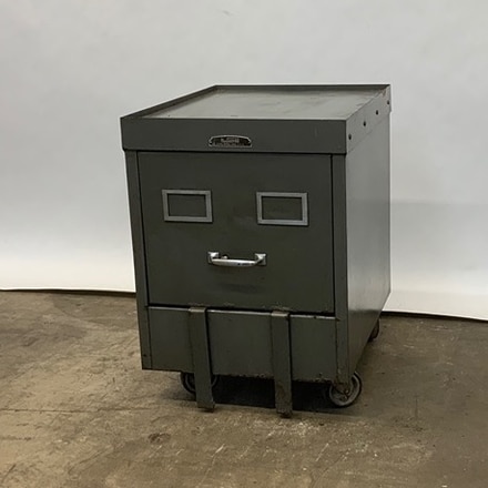 main photo of Mobile Grey File Cabinet