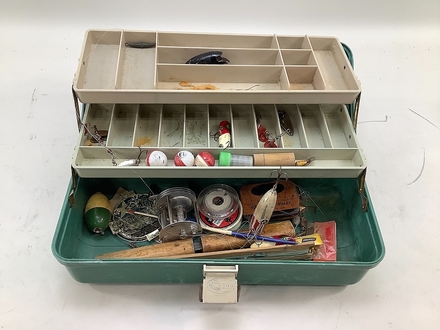 main photo of Fishing Tackle Box - Dressed 1960's