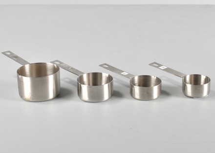 main photo of Set of 4 Stainless Measuring Cups