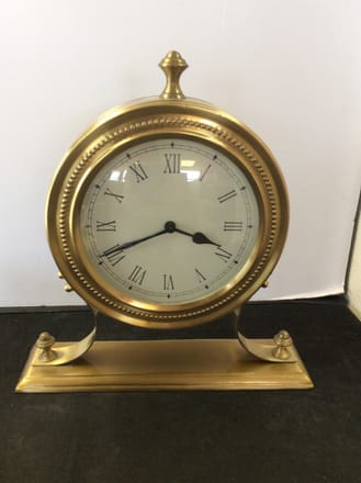 main photo of Metal Clock on Stand