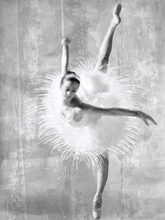 main photo of Unframed Cleared Poster; Ballerina