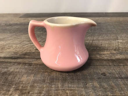 main photo of Vintage Ceramic Pink Creamer