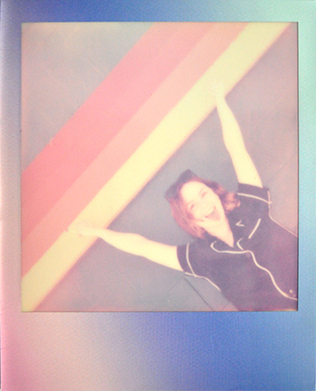 main photo of Cleared Instant Photo,Holding up the rainbow