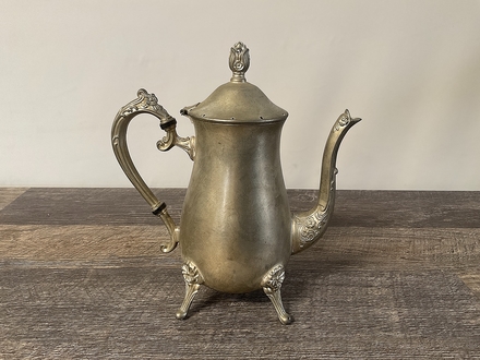 main photo of Silver Floral Handle Kettle