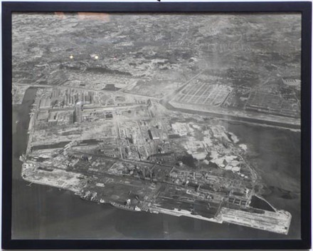 main photo of Cleared B&W Photo; Aerial of City