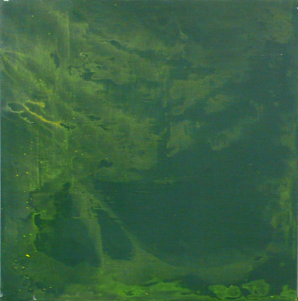 main photo of Cleared Painting, canvas, Green on Green
