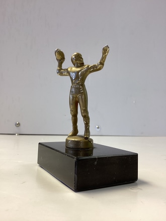 main photo of Football Trophy Throwing Ball 4" tall