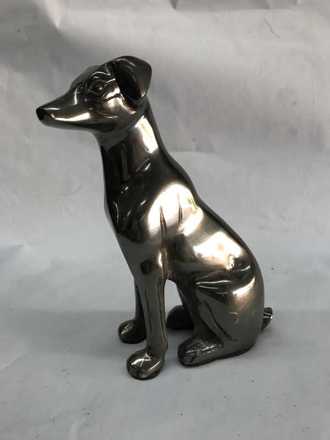 main photo of Metal Dog Figurine