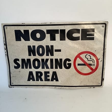 main photo of Non-Smoking Area Sign