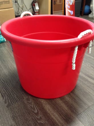 main photo of Red Plastic Bucket