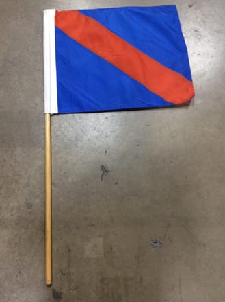 main photo of Blue & Red Flags; 100'