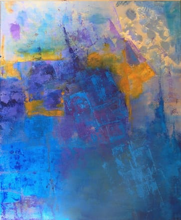 main photo of Abstract Blue Painting