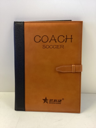 main photo of Soccer coach game play binder