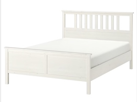 main photo of White Bed frame (full)