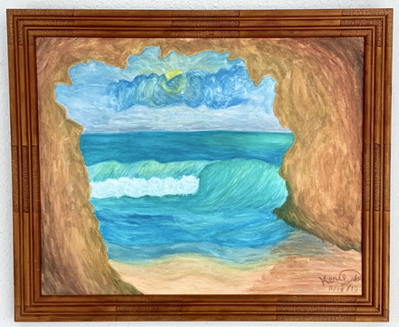 main photo of Ocean Waves Teen Painting