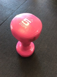 main photo of Weight, Dumbbell, Pink, 5 lbs