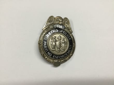 main photo of Badge ~ Silver Metro Parking Enforcement