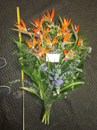 main photo of Fresh Floral Bird of Paradise presentation bouquet