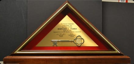 main photo of Framed Gold Key