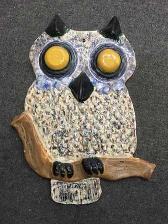 main photo of Ceramic Owl Kid Art