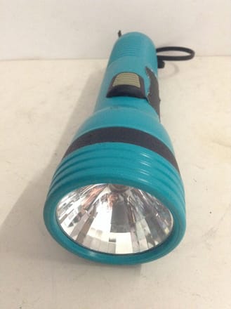 main photo of Flashlight - Turquoise Plastic