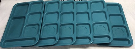main photo of 6-Compartment Plastic Food Trays