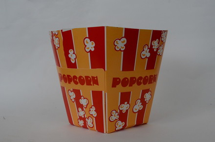 main photo of Square Popcorn Tub