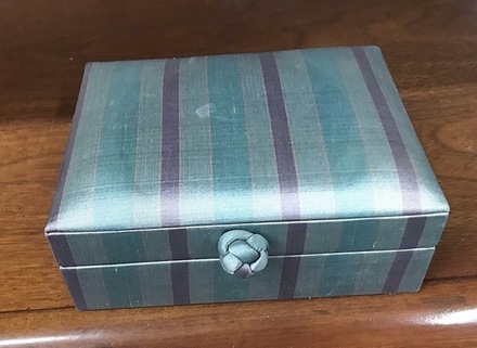 main photo of Fabric Covered Jewelry Box