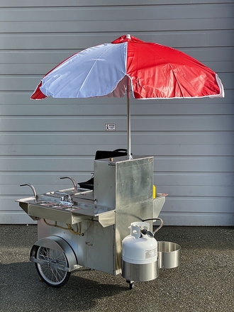 main photo of Classic New Yorker Style Hot Dog Cart by Willy Dog