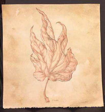 main photo of Fall Leaf Watercolor