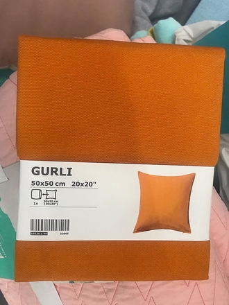 main photo of Orange Pillow Cover