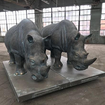 main photo of Rhinoceros Statues