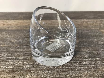 main photo of Glass Tilt Rim Vase
