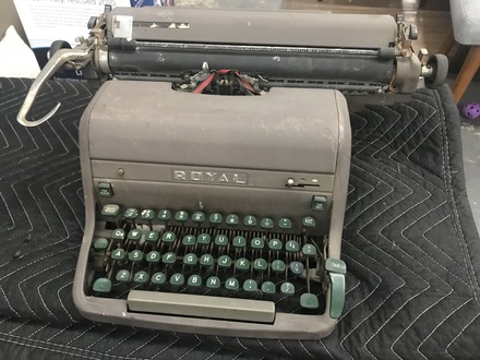 main photo of Vintage Royal Typewriter