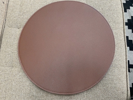 main photo of Brown Round Placemat