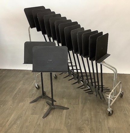 main photo of Music Stands and Cart