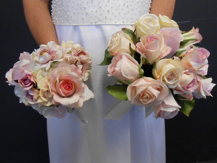 main photo of Pink Rose Bridal Bouquets A
