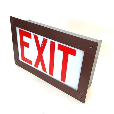 main photo of Exit Illuminated Sign