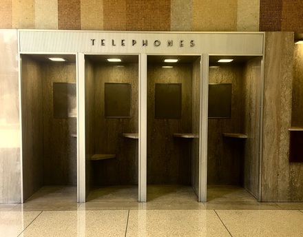 main photo of Row of Vintage Phone Booths
