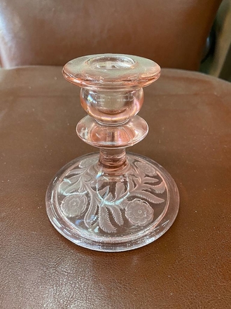 main photo of Floral Detail Candlestick Holder