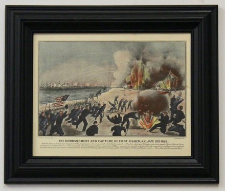 main photo of Civil War Print II - The Capture of Fort Fisher