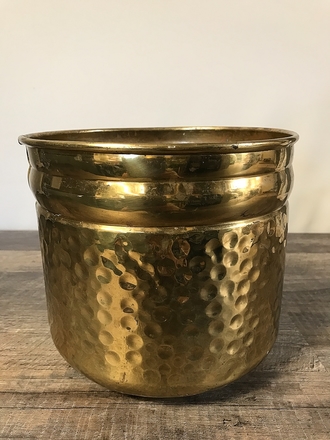 main photo of Brass Hammered Pail