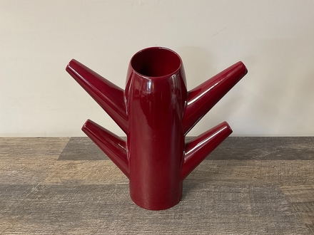 main photo of Burgundy Ceramic Tree Vase