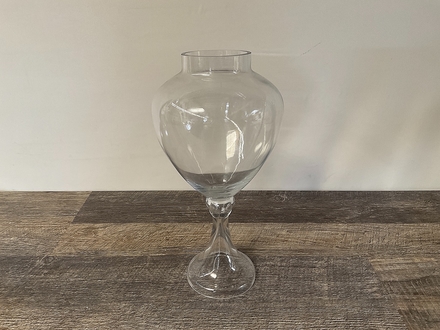 main photo of Raised Glass Apothecary Jar